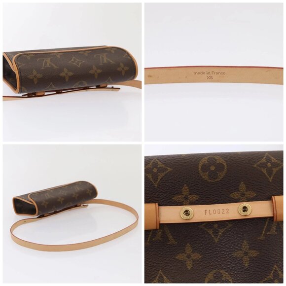 LOUIS VUITTON Monogram Pochette Florentine Waist bag M51855 LV Auth 88916AV - Picture 16 of 16